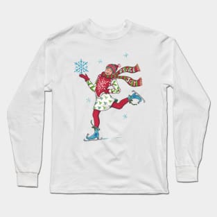 Skater Girl Long Sleeve T-Shirt